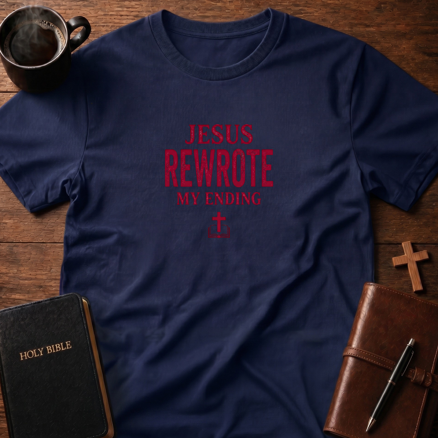 Jesus Rewrote End T-Shirt