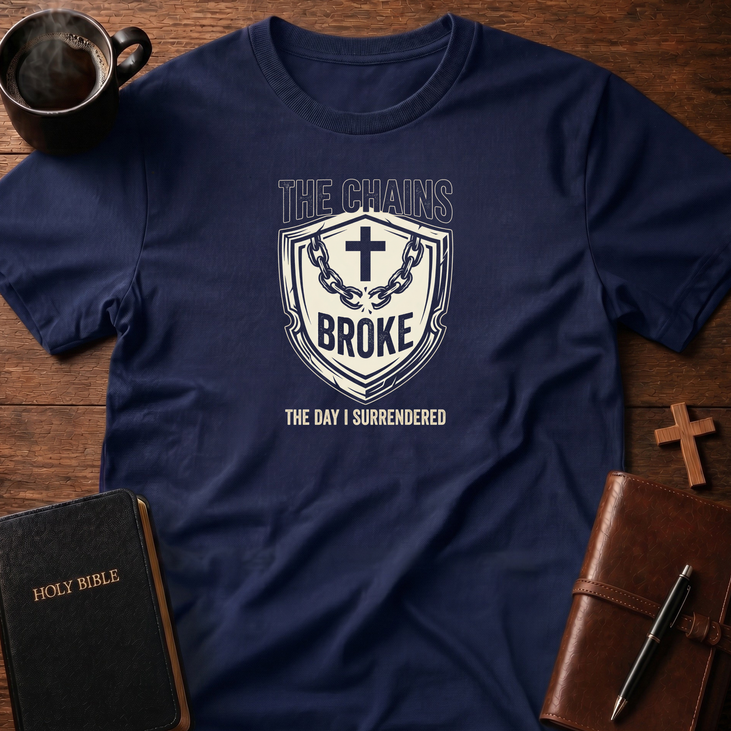 Chains Broke Surrender T-Shirt