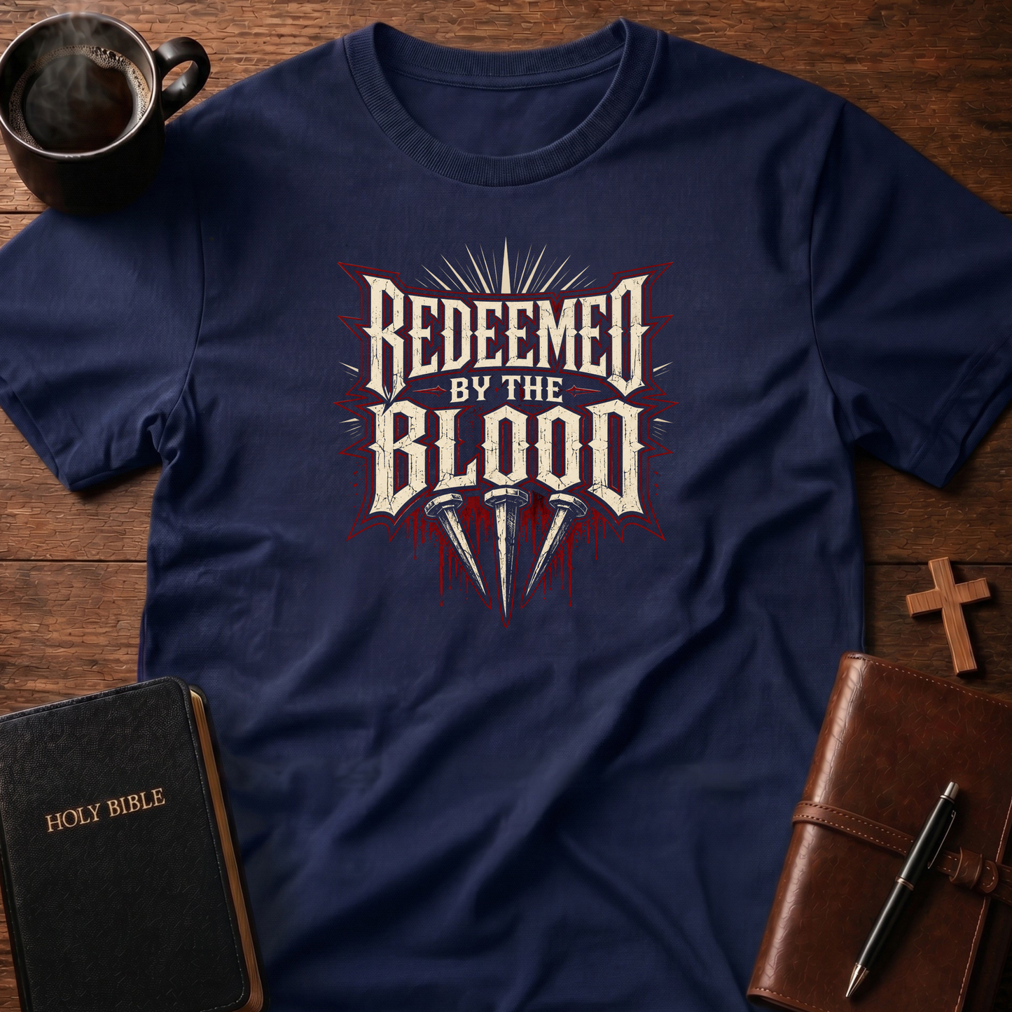 Redeemed Blood Nails T-Shirt