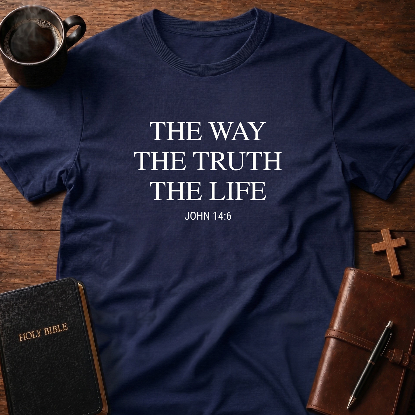 The Way The Truth The Life Verse T-Shirt