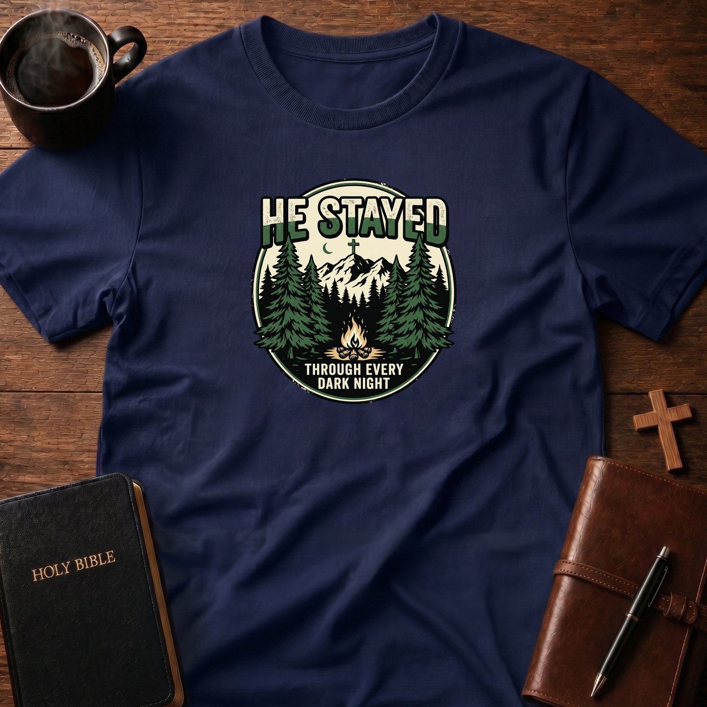 He Stayed Trees T-Shirt