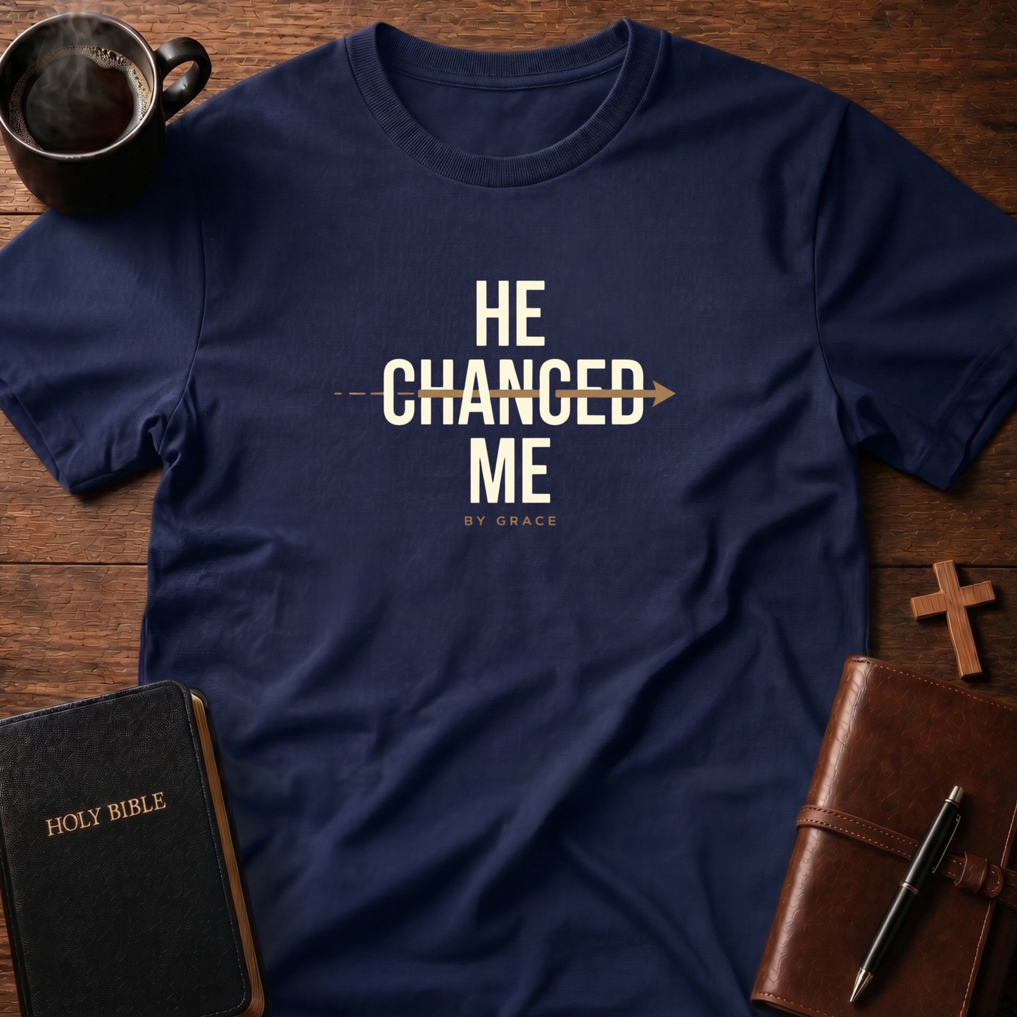 He Changed Me Arrow T-Shirt