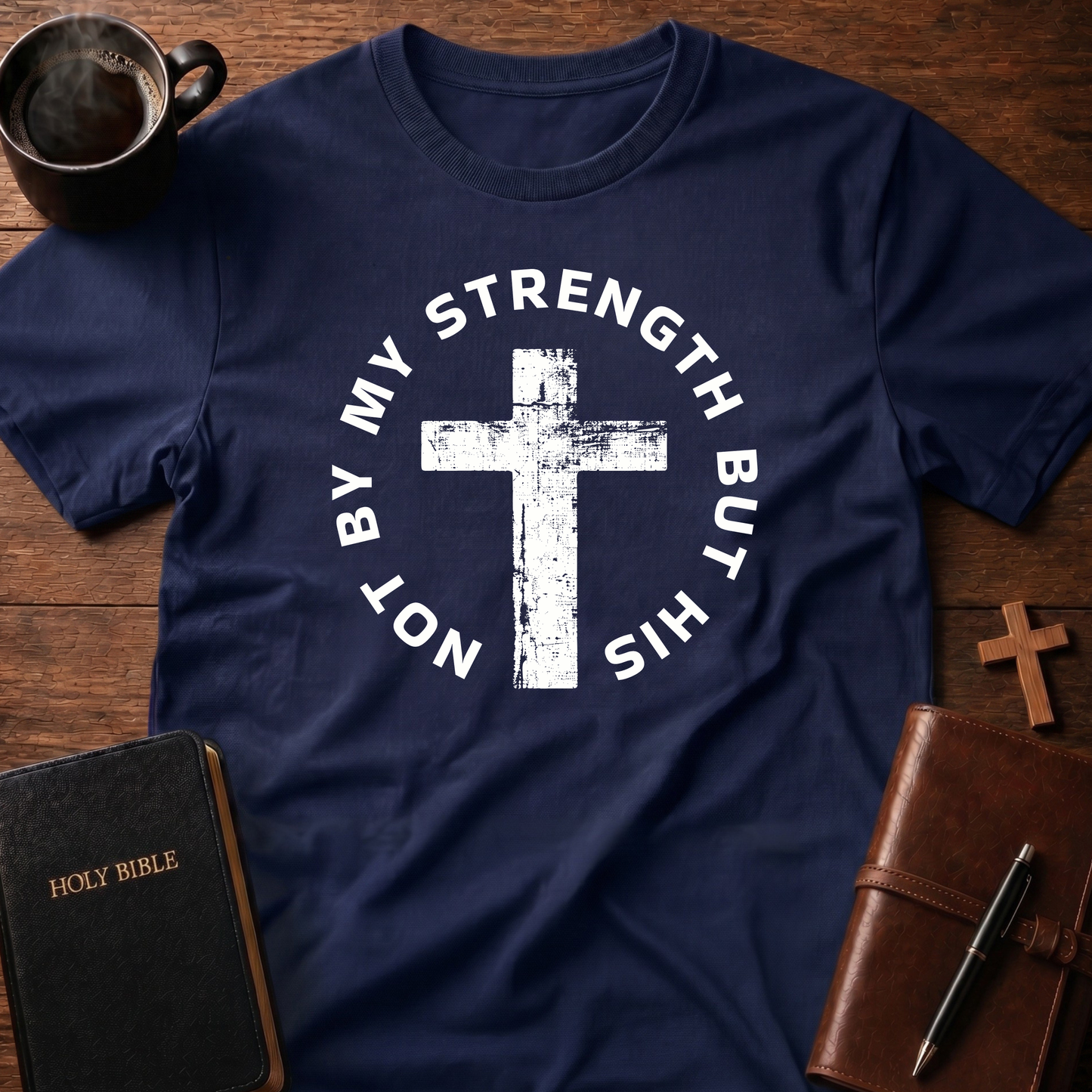 Not By My Strength But His T-Shirt