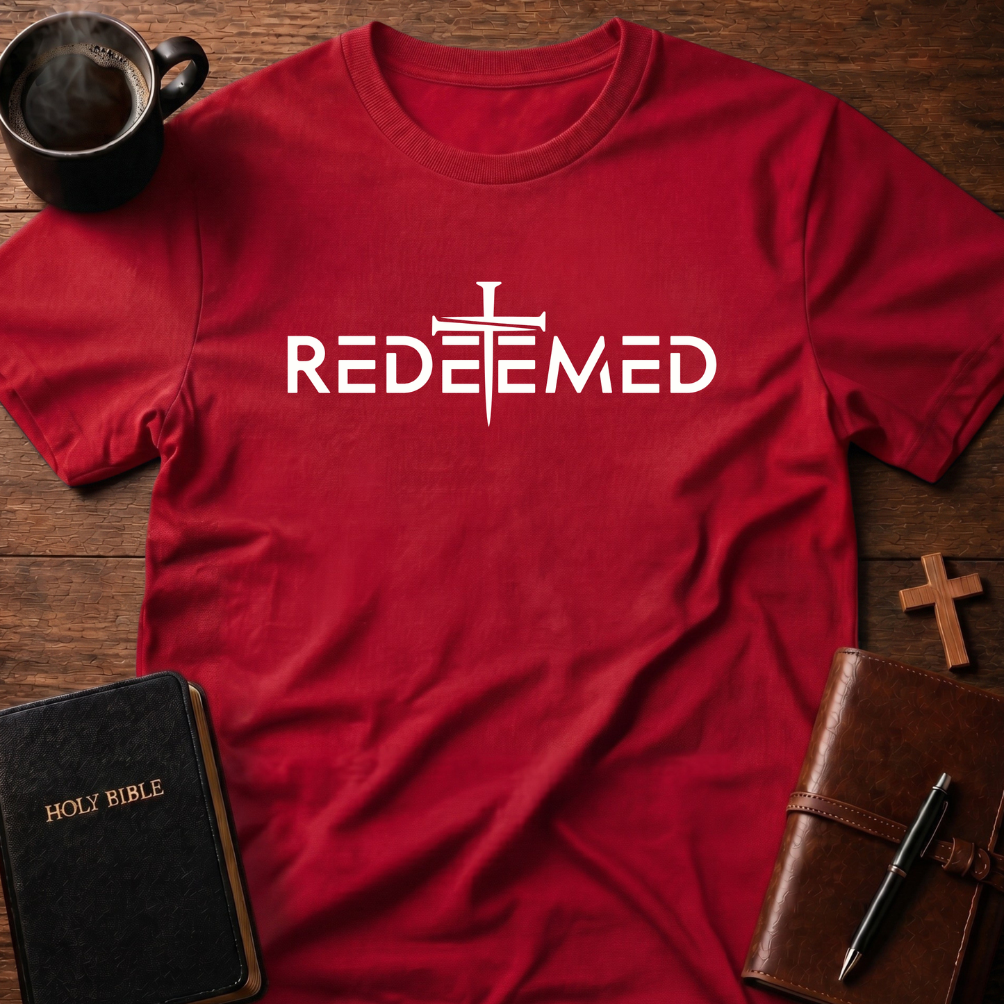 Redeemed Nail & Cross T-Shirt