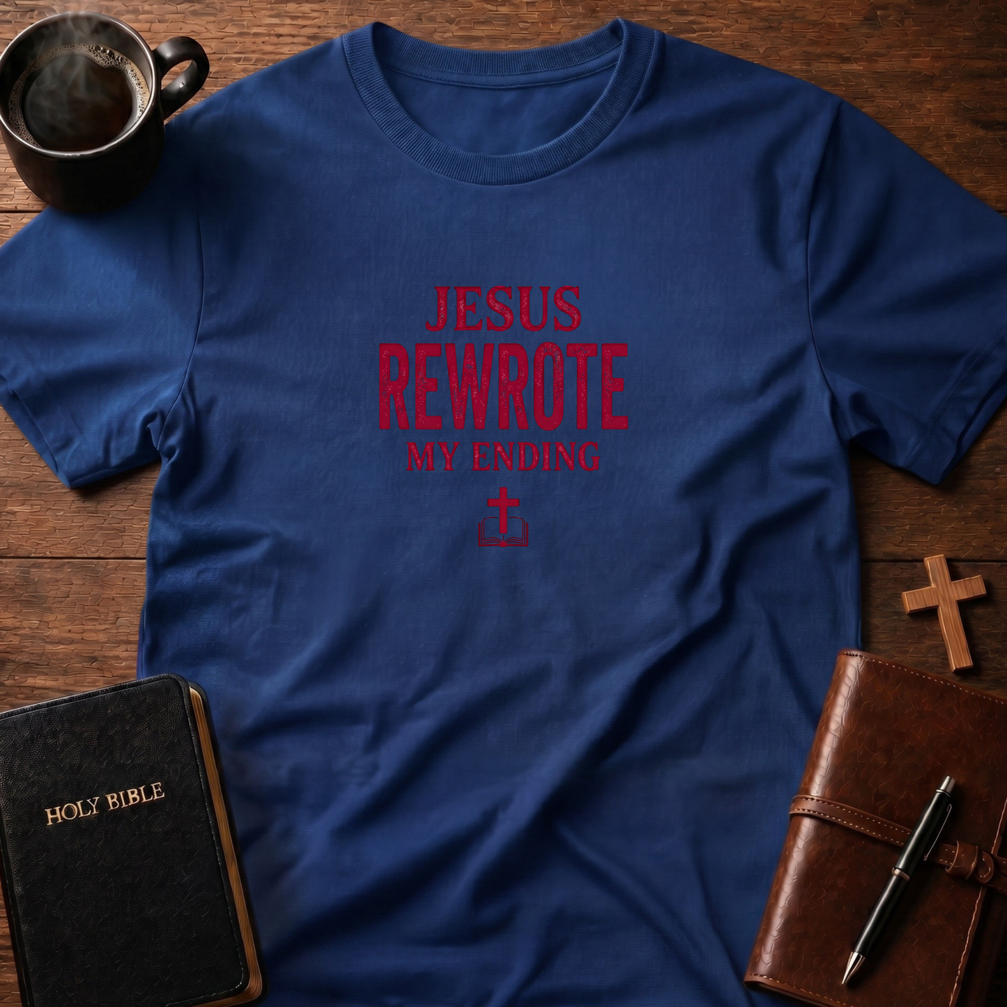 Jesus Rewrote End T-Shirt
