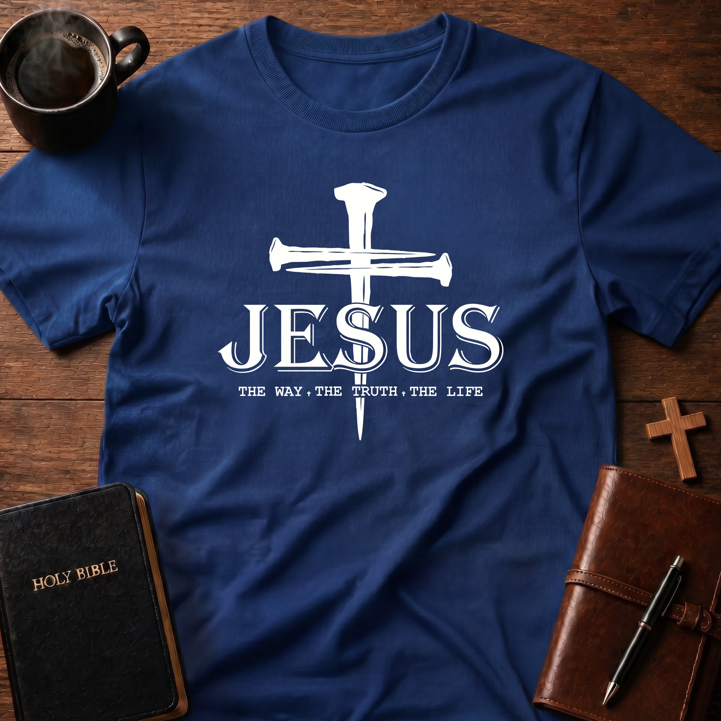Jesus Nails The Way The Truth The Life T-Shirt