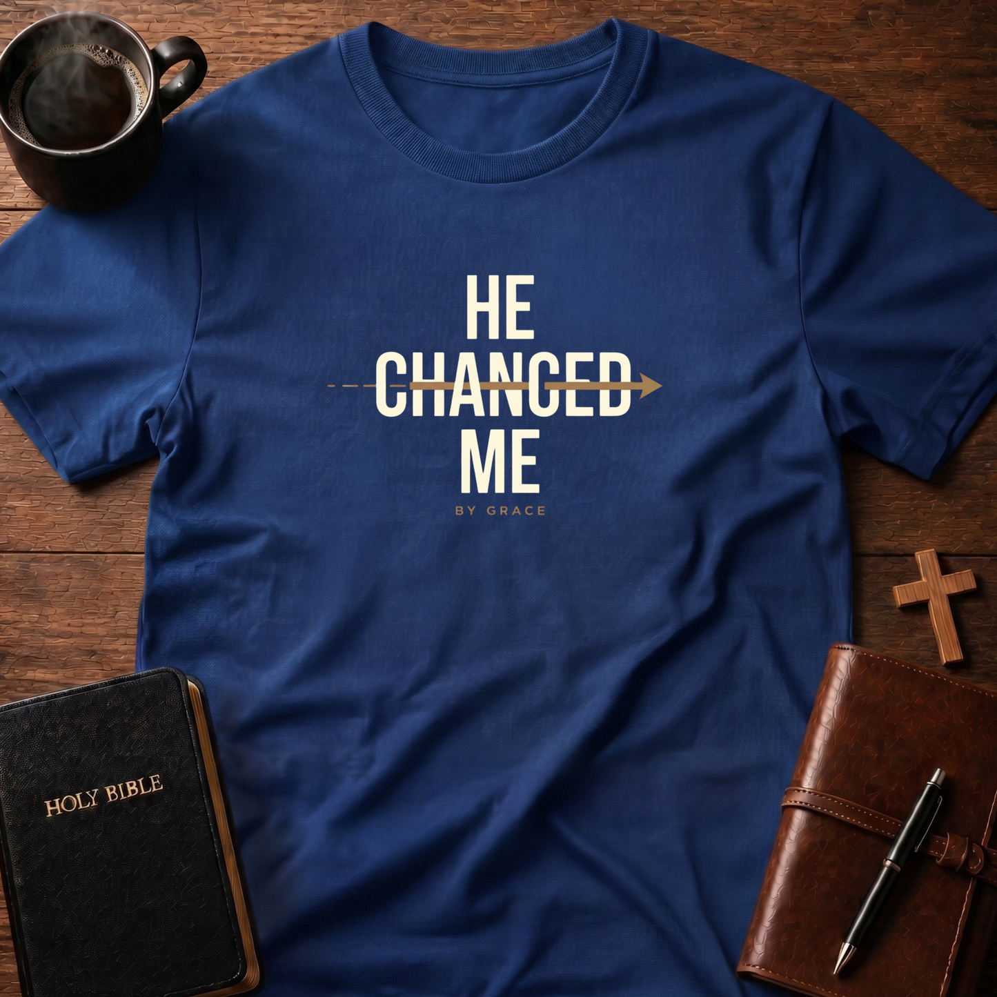 He Changed Me Arrow T-Shirt