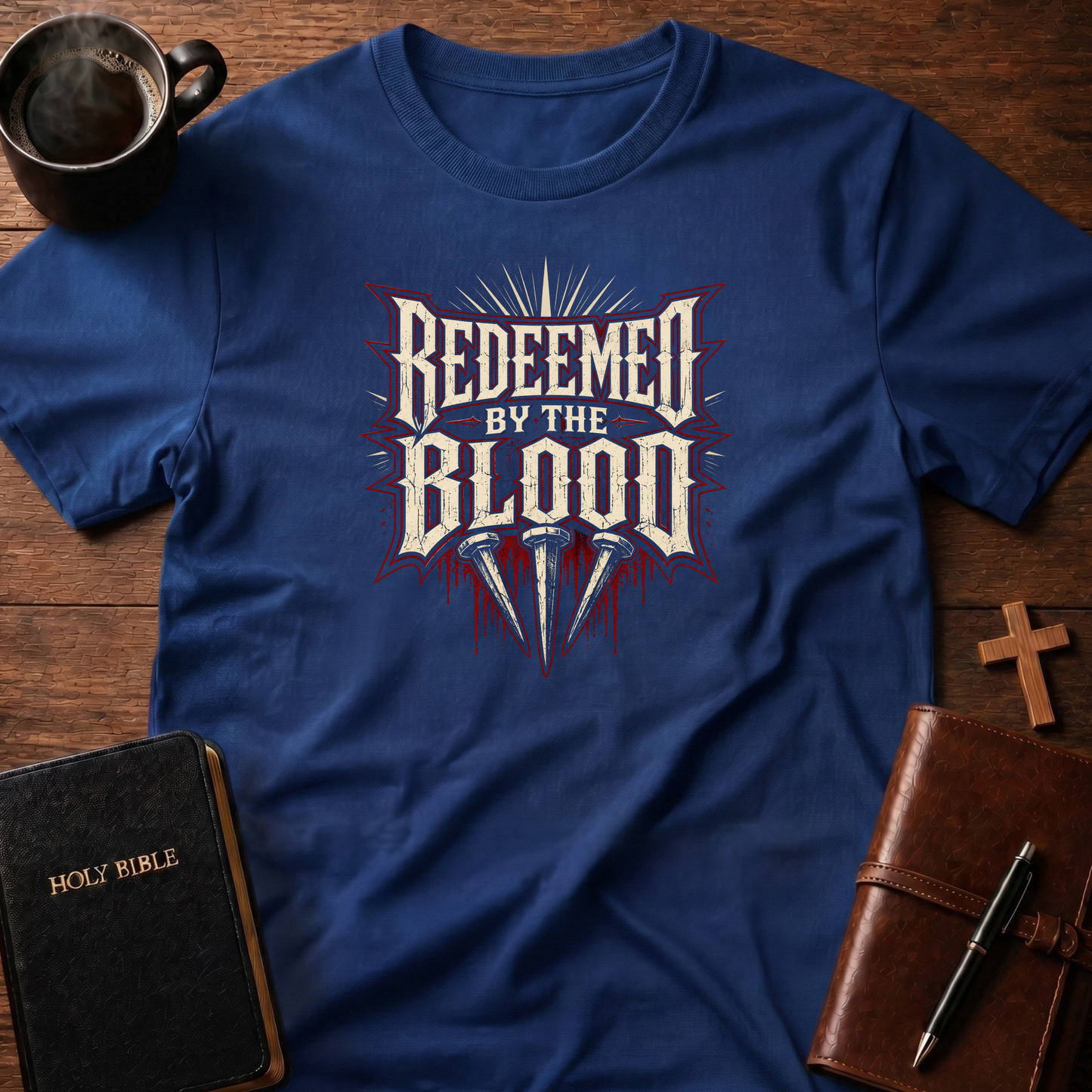 Redeemed Blood Nails T-Shirt