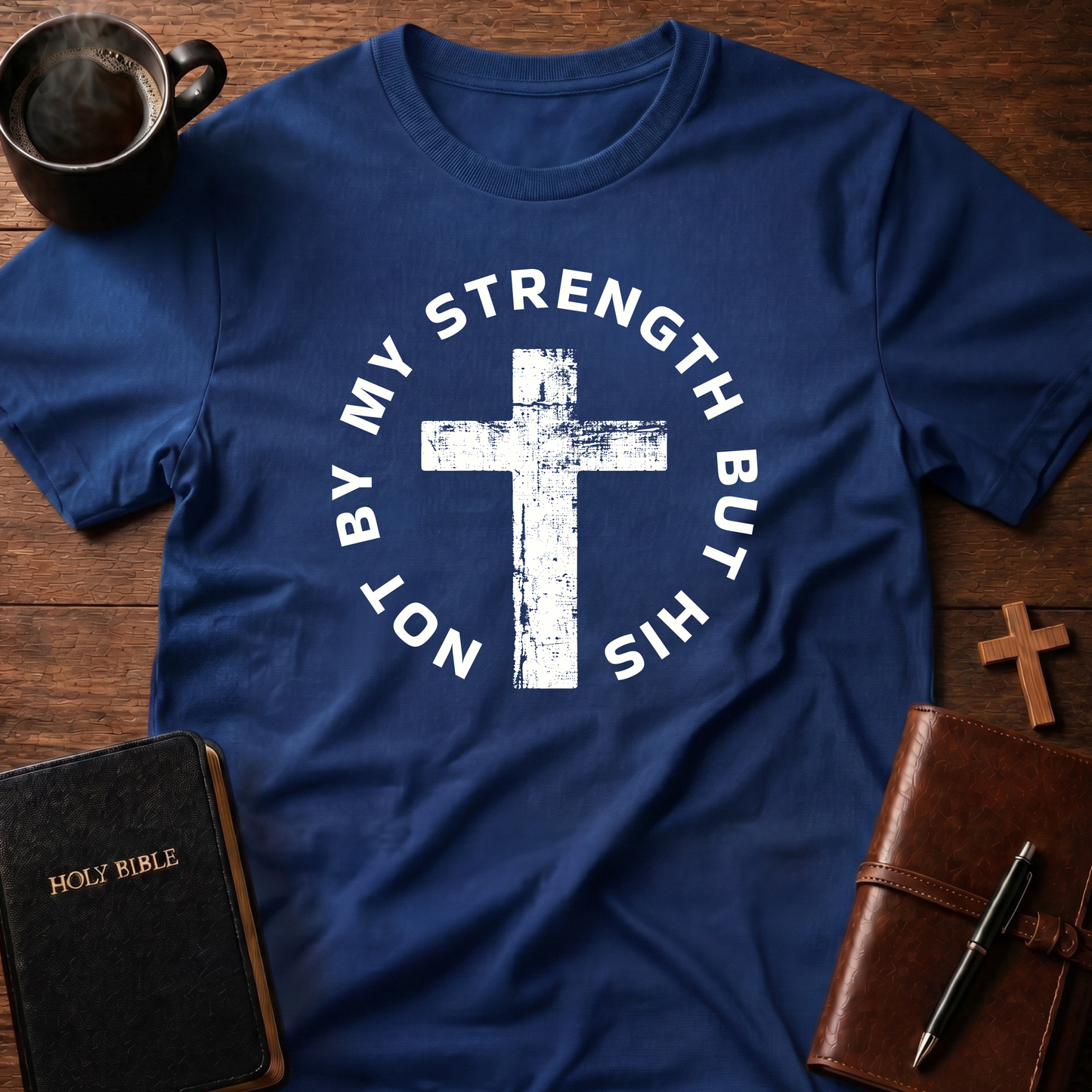 Not By My Strength But His T-Shirt