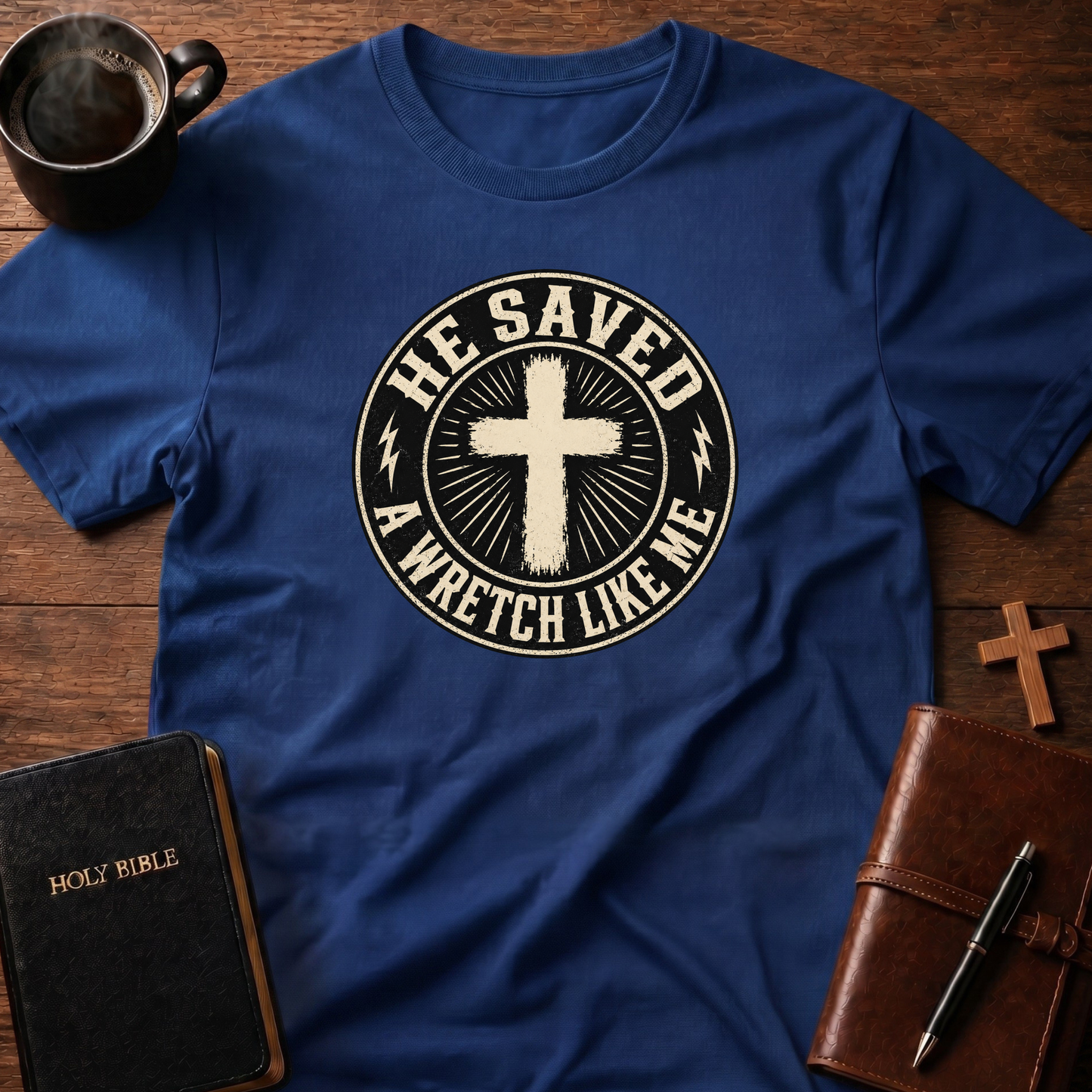 He Saved Wretch Circle T-Shirt