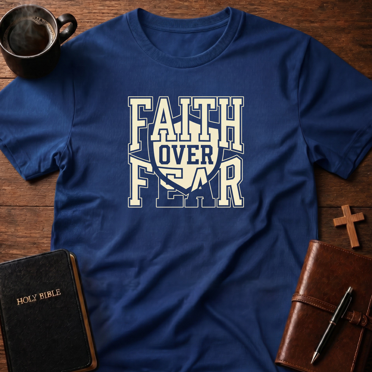 Faith/ Fear Shield T-Shirt