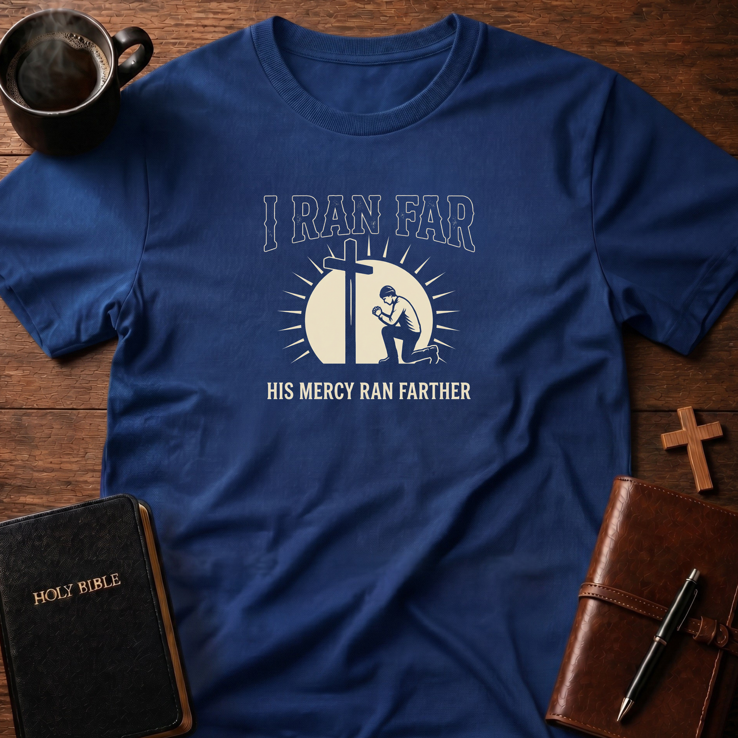 I Ran Far Mercy T-Shirt