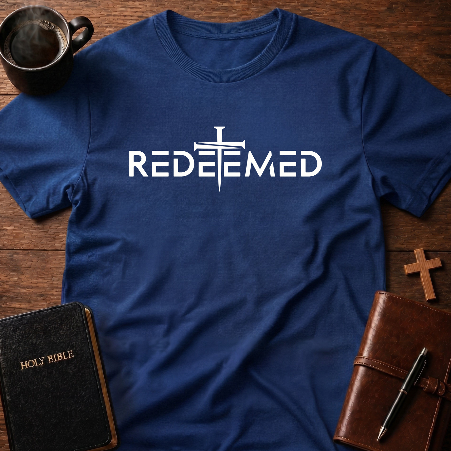 Redeemed Nail & Cross T-Shirt