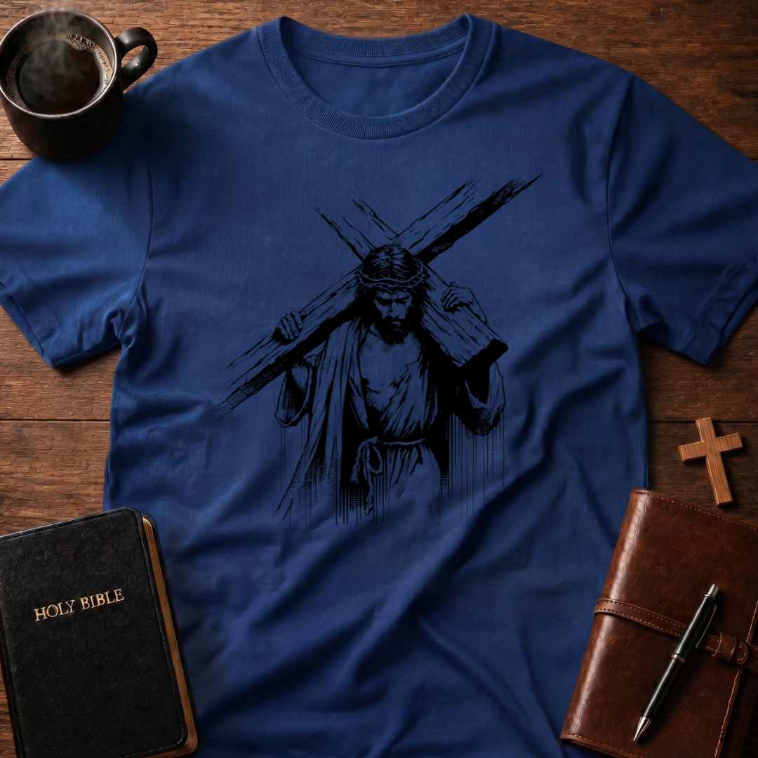 Jesus Carrying Cross T-Shirt