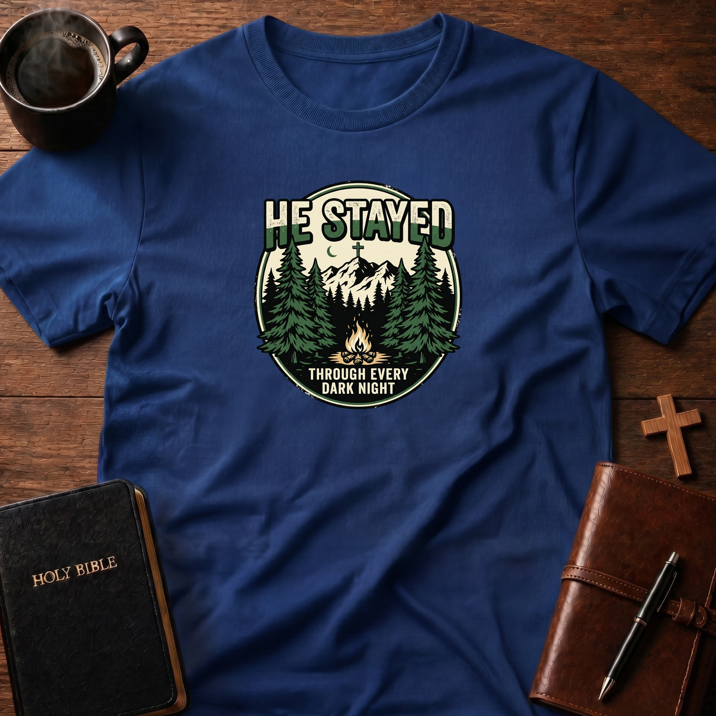 He Stayed Trees T-Shirt