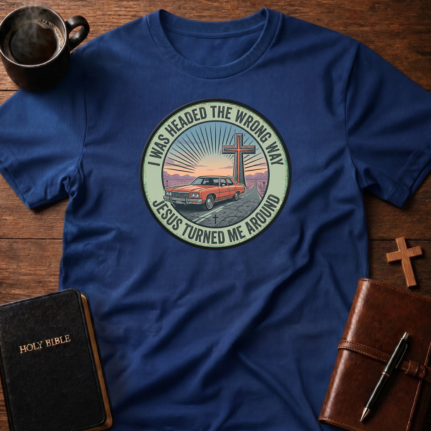 Wrong Way Car T-Shirt