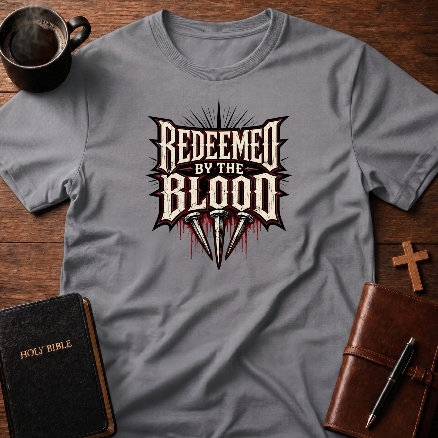 Redeemed Blood Nails T-Shirt