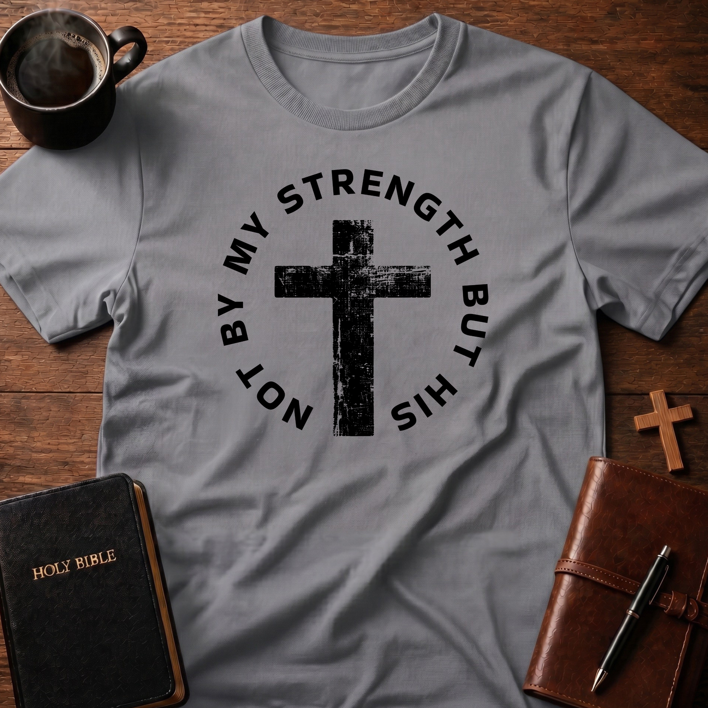 Not By My Strength But His T-Shirt