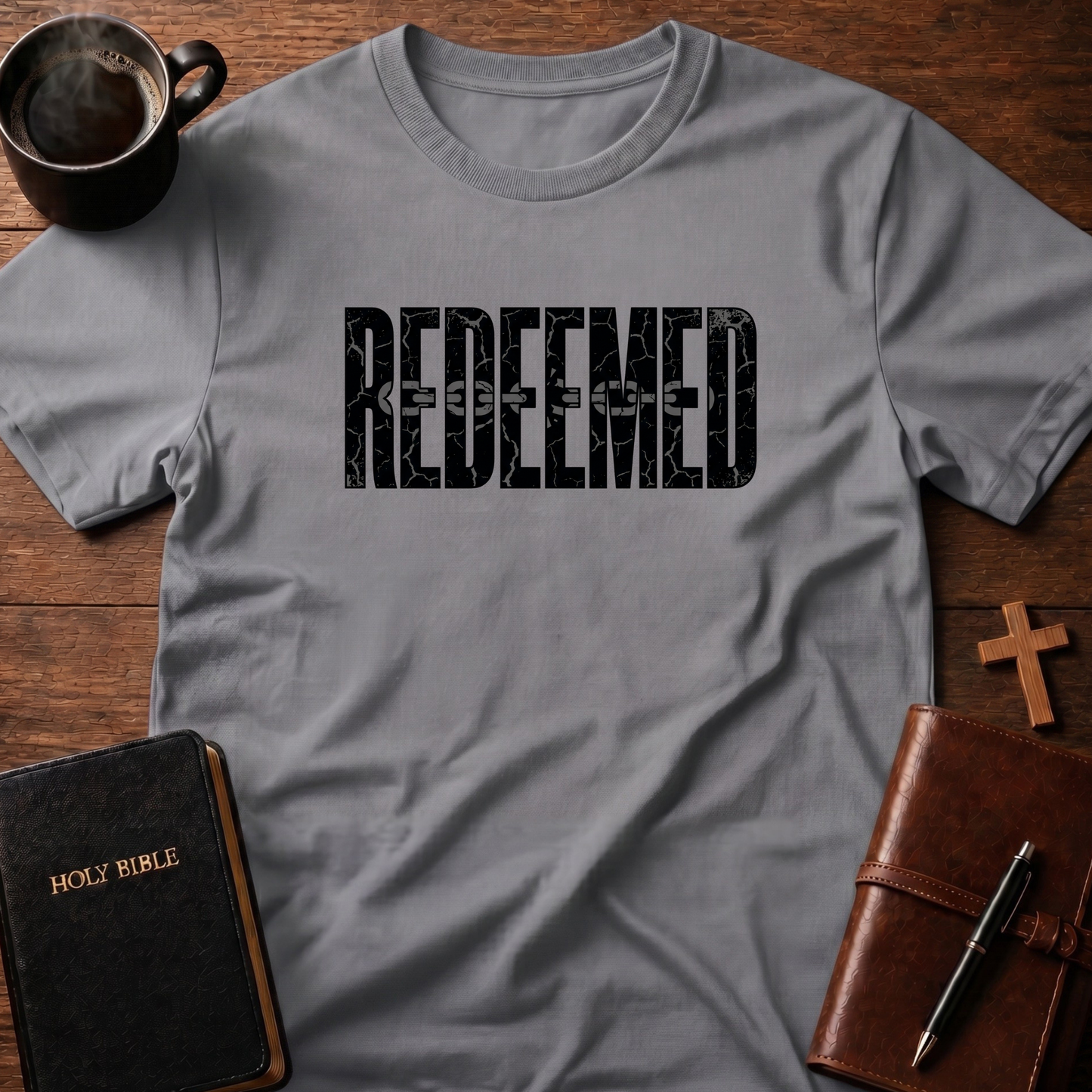 Redeemed Chain Word T-Shirt