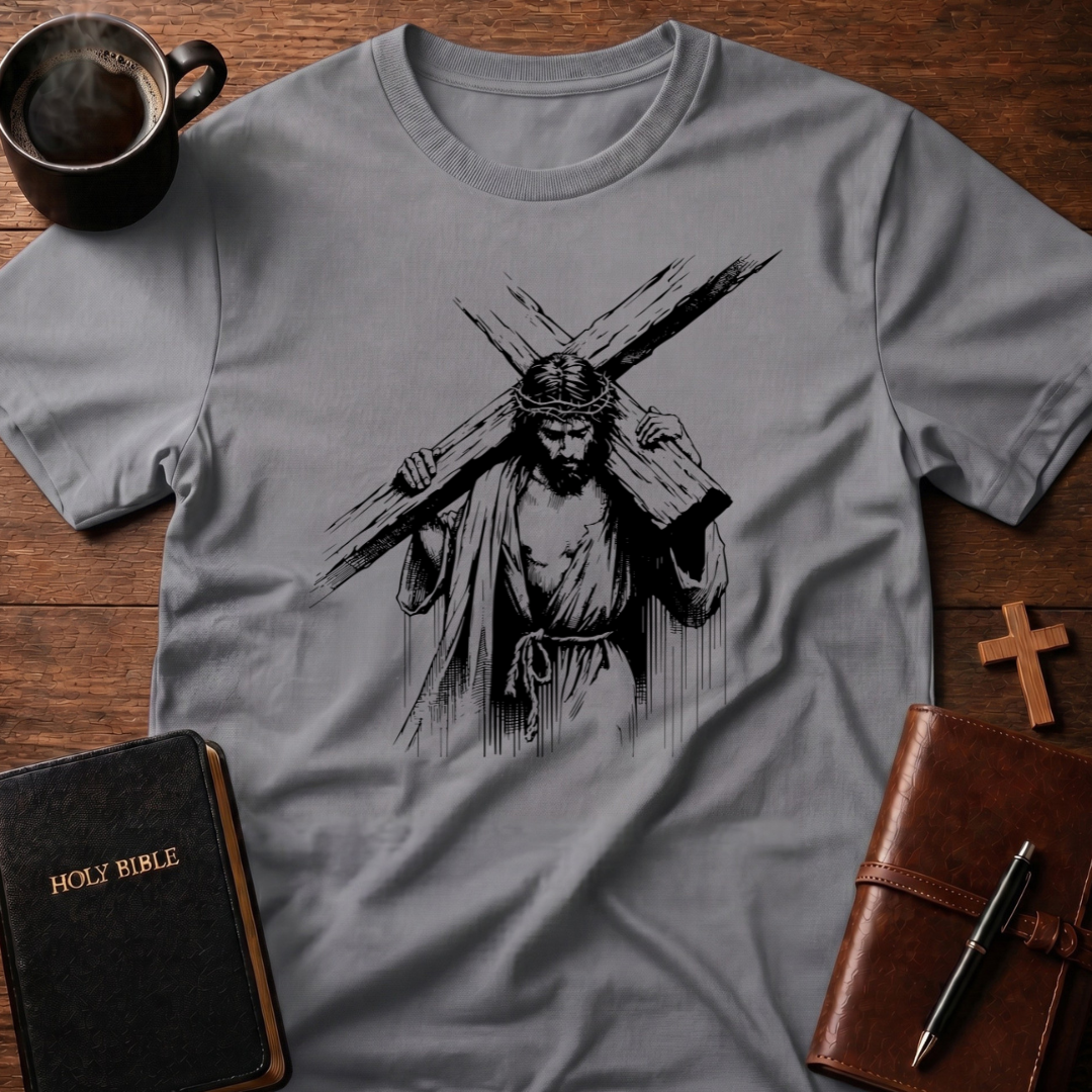 Jesus Carrying Cross T-Shirt
