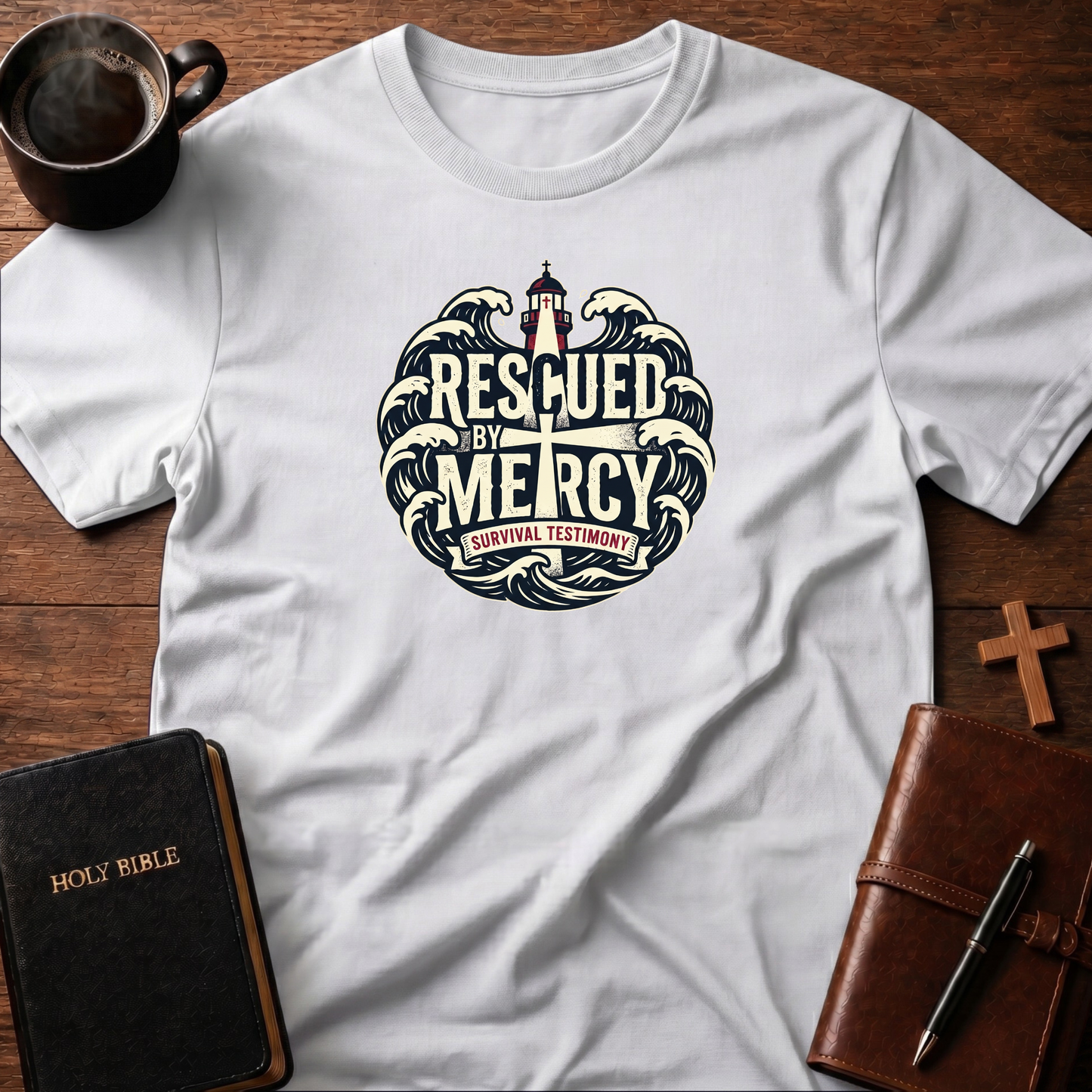 Rescued By Mercy T-Shirt