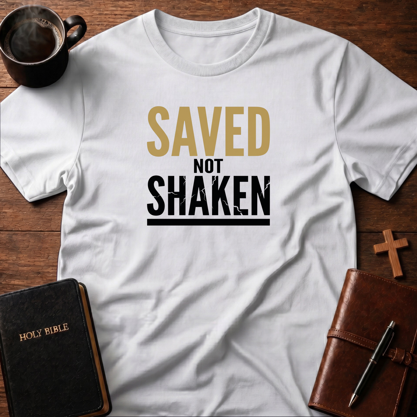 Saved Not Shaken T-Shirt